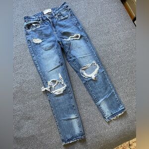 Garage | Women's Ripped Mom Jeans